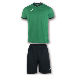 Equipacion jugger verde, camiseta y pantalón para entrenamientos y torneos