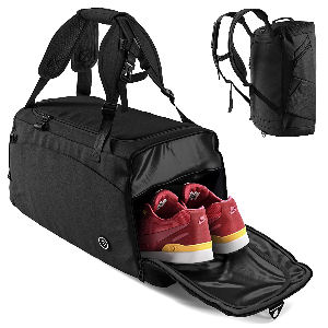 Mochila de deporte con compartimento bolsillo separado para zapatos jugger
